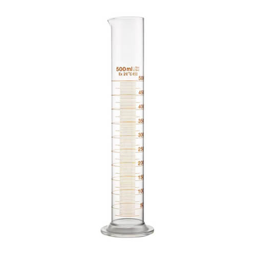 Glass Measuring Cylinder 500ml China